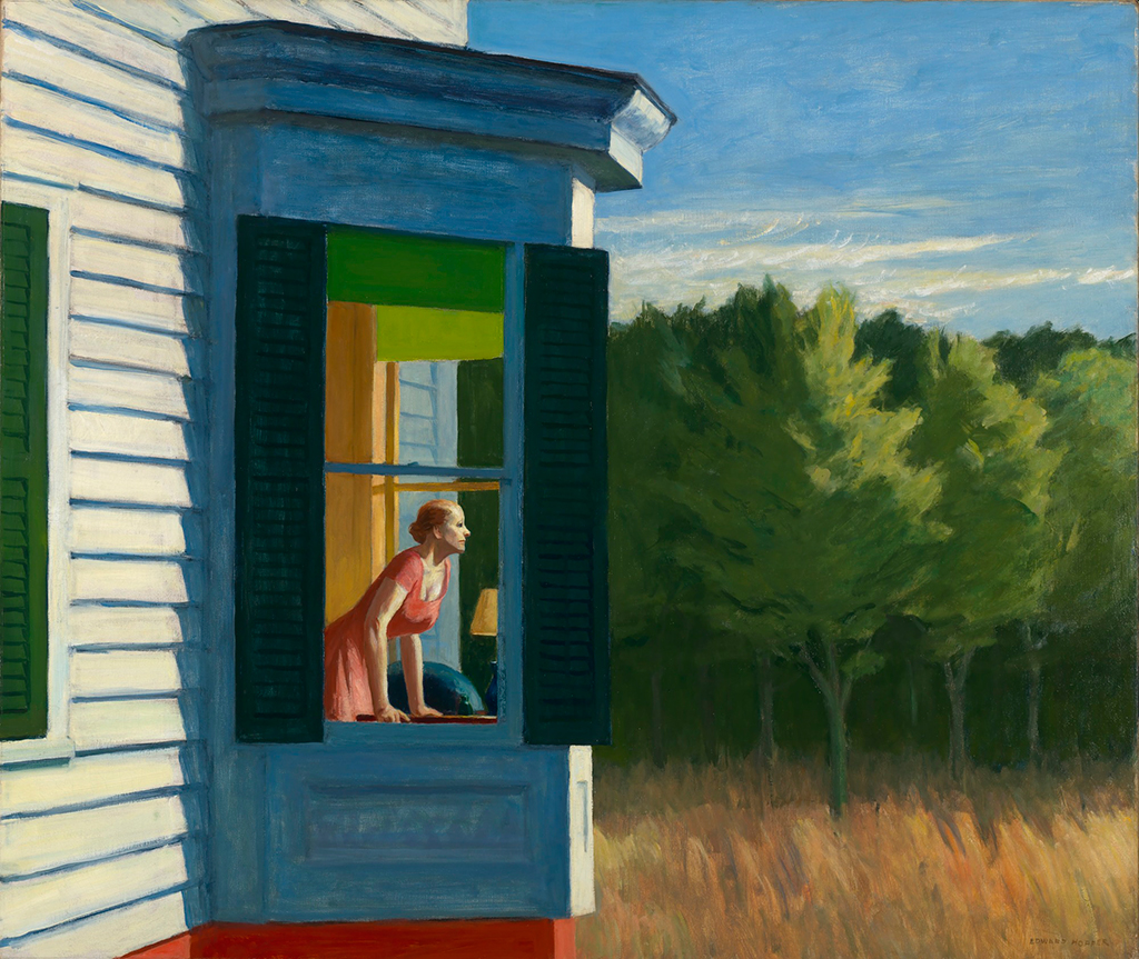 Cape Cod Morning in Detail Edward Hopper